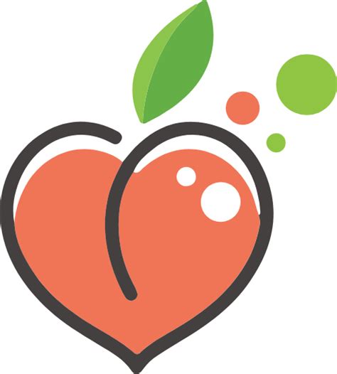 一个蜜桃logo的app