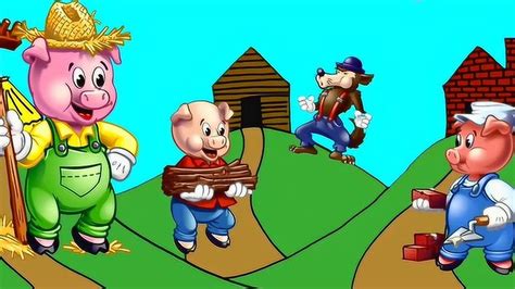 三只小猪盖房子文字版故事
