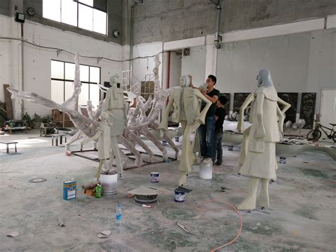 三门峡玻璃钢抽象雕塑生产工厂