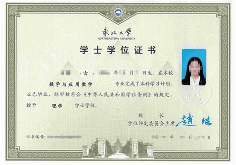 上海大学本科毕业证和学位证图片