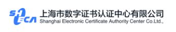 上海市数字证书认证中心怎么登录