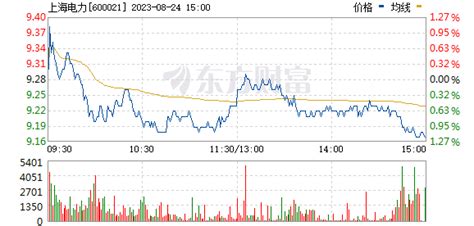 上海电力股票最新分析