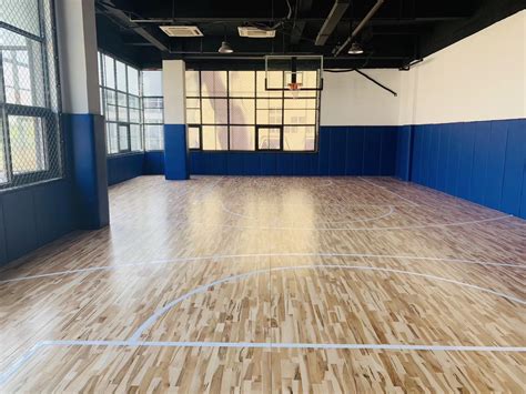 上海篮球馆实木运动木地板