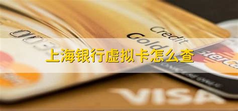 上海银行虚拟卡怎么查