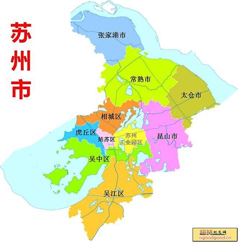 下载苏州市行政区地图