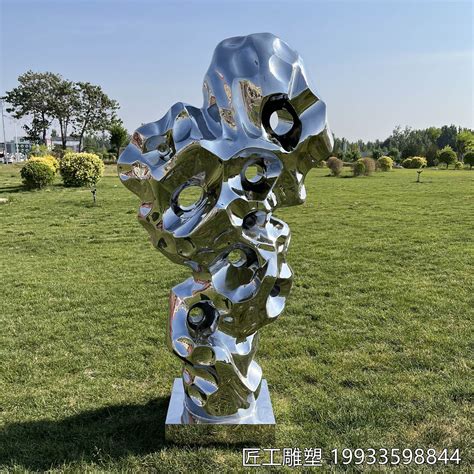 不锈钢太湖石玻璃钢雕塑生产厂家