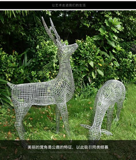 不锈钢水景动物雕塑定制