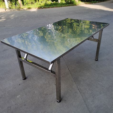 不锈钢玻璃桌子的制作方法