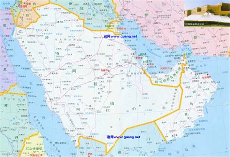 世界地图卡塔尔地图