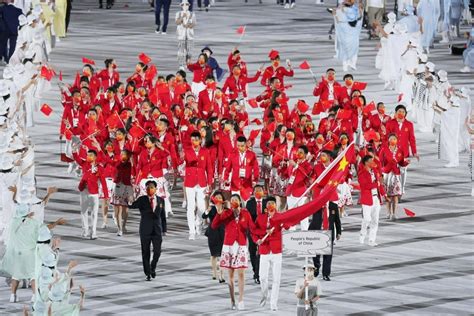 东京奥运会各国代表团人数排名