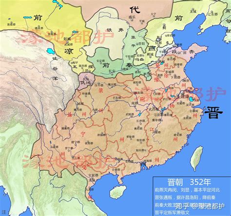 东晋历史地图