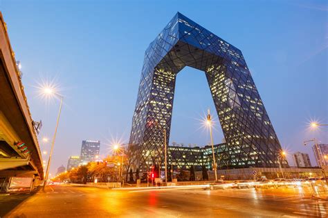 中国中央电视台大楼图片
