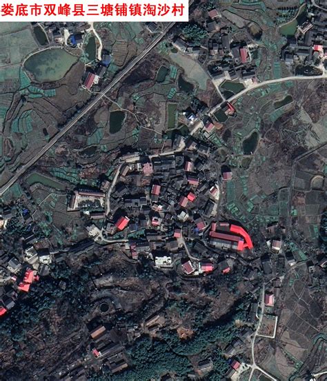 中国乡镇村庄卫星地图