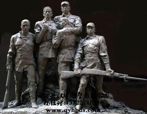 中国军人雕塑图片大全