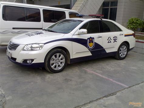 中国各种各样的警车