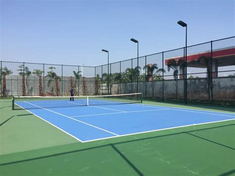 中国哪个小区有网球场