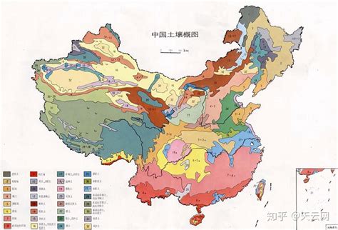 中国土地资源名称图