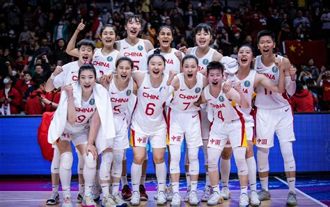 中国女篮闯进世界杯决赛阵容