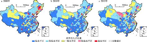 中国学历地图
