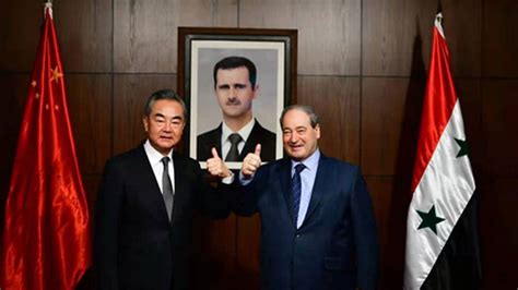中国对叙利亚所有支持