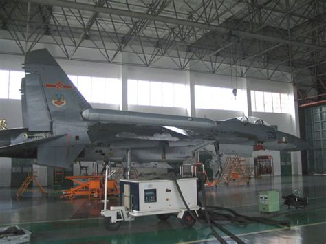 中国战机生产车间