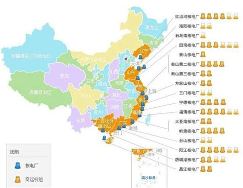 中国有几个核电站