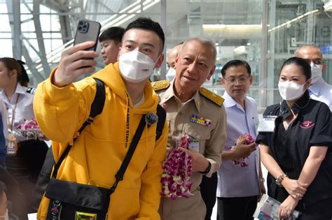 中国游客在泰国爆满