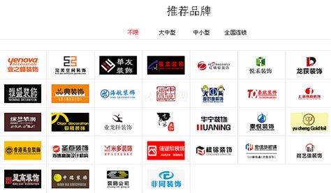 中国的装饰公司排行榜