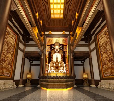 中国经典寺院室内设计