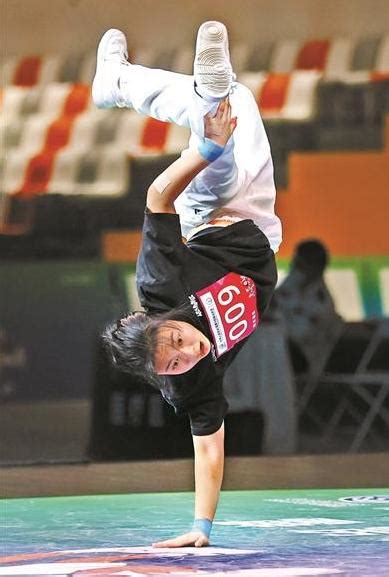 中国16岁女孩霹雳舞冠军
