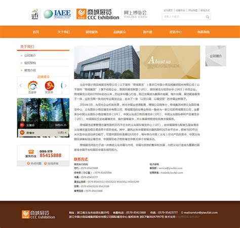 义乌网站建设案例展示