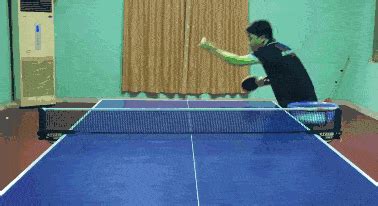 乒乓球怎么打出旋转飞球