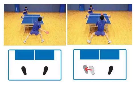 乒乓球运动基本步法