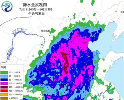 京津冀近期强降雨