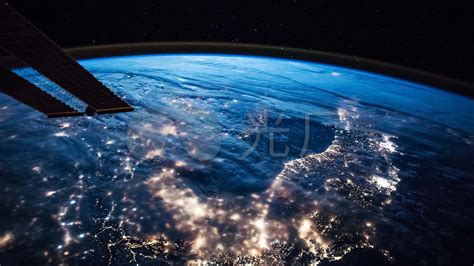 从太空角度看地球夜景原来这么美