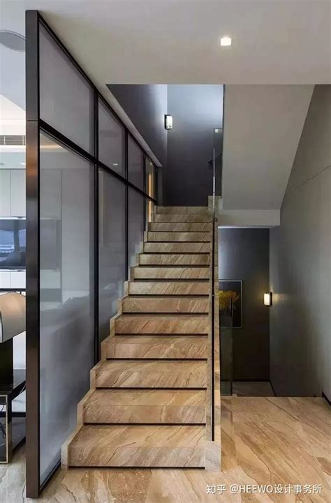 仿木纹地板做楼梯的效果图