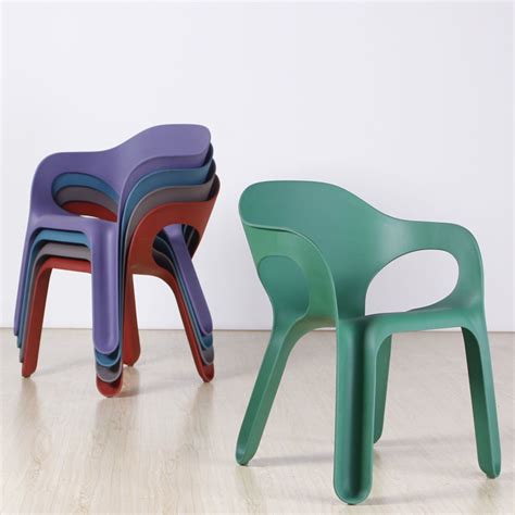 休闲塑料椅子靠背椅