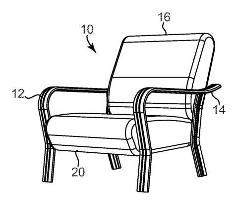 休闲椅设计图简笔画
