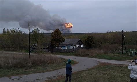 俄罗斯疑似军火库爆炸