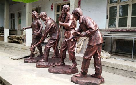 儋州人物玻璃钢雕塑生产厂家