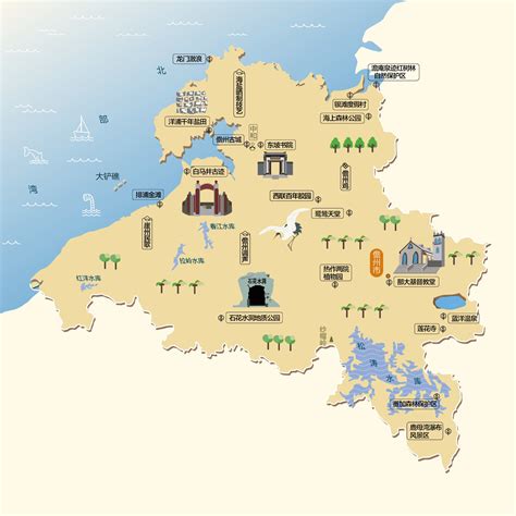儋州市周边地图位置