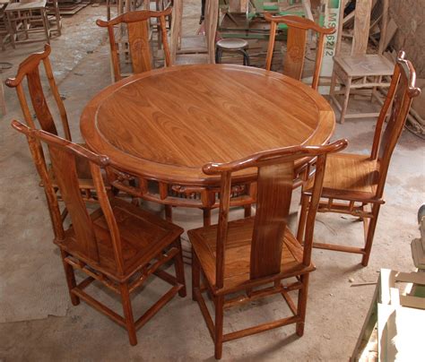 儋州红木家具厂餐桌