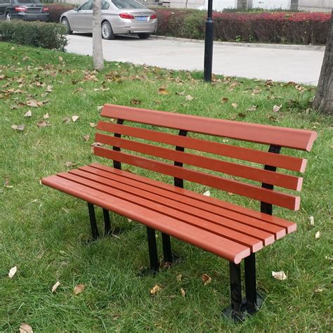 公园户外休闲椅材料