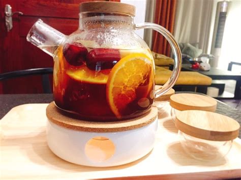 养生壶煮水果茶的做法