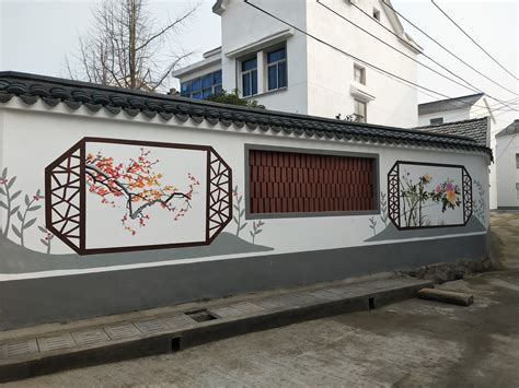 农村外墙绘画
