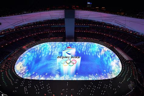 冬奥会2022年开始闭幕式