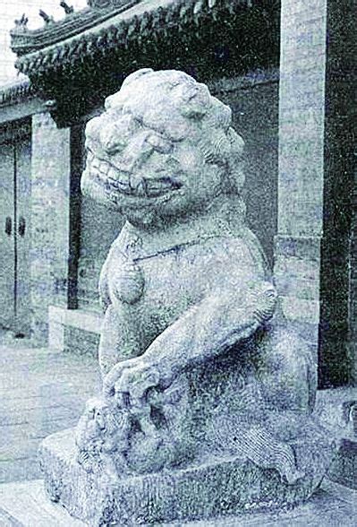 北京市石狮子被盗
