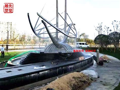 南京不锈钢喷泉雕塑设计