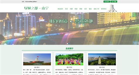 南宁国内网站建设模板