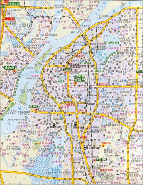 南昌市地图百度地图